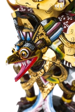 ガルーダ＆ヴィシュヌ像 特大サイズ70cm - サブ4