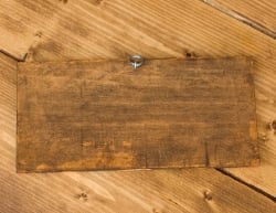 ネパールのアンティーク壁掛け【オンマニペメフム】 - サブ5