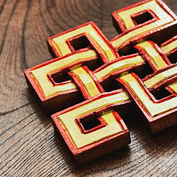 ネパールのアンティーク壁掛け【エンドレス・ノット】 - サブ3