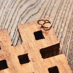 ネパールのアンティーク壁掛け【エンドレス・ノット】 - サブ5