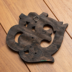 ネパールのアンティーク壁掛け【OM】 幅約12cm - サブ4