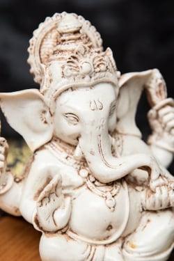 ホワイト・ガネーシャ[約11cm] - サブ2