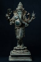 アンティーク仕立て ガネーシャ立像(30.5cm)の商品写真
