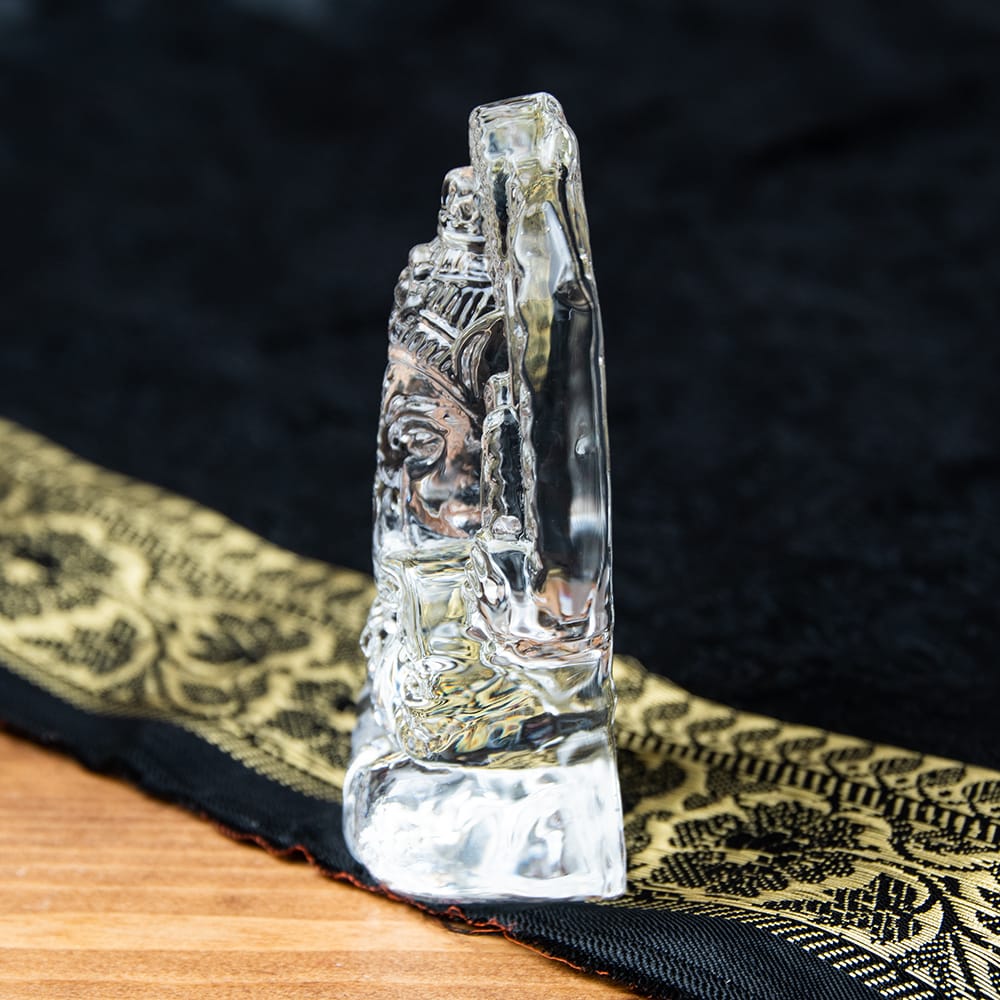 インドの神様 ガラス製ペーパーウェイト〔9cm×6.5cm〕 - ガネーシャ の通販 - TIRAKITA.COM