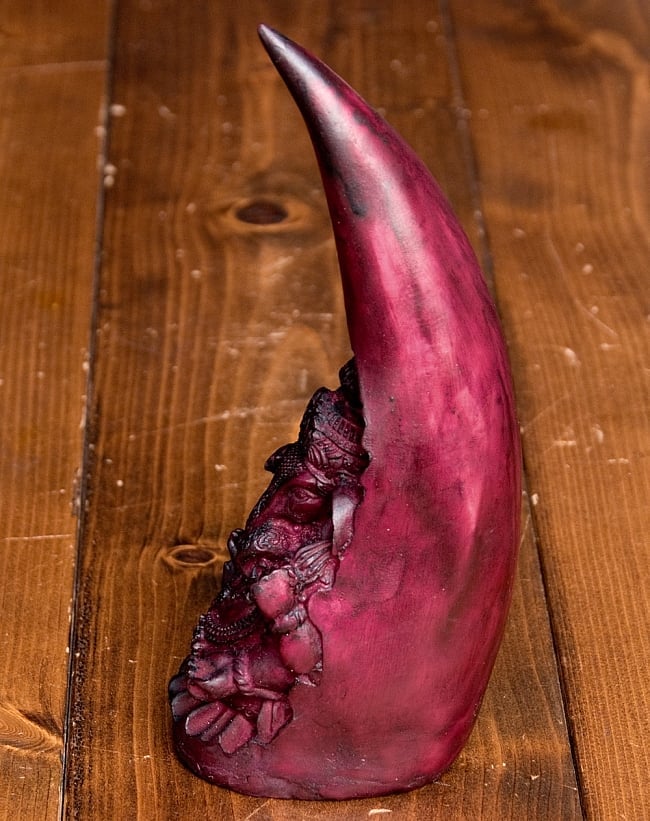 トゥースガネーシャ 赤紫[20cm] 3 - 横からの写真です