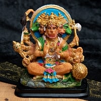 カラフルレジンの神様像　-　ハヌマーン[9cm]の商品写真