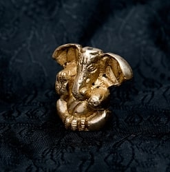ガネーシャ - ミニミニ神様像＆お香立て[3cm]の商品写真