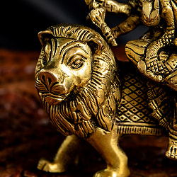 ブラス製 ドゥルガー[14cm] - サブ3