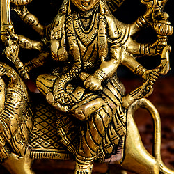 ブラス製 ドゥルガー[14cm] - サブ4