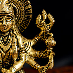 ブラス製 ドゥルガー[14cm] - サブ5