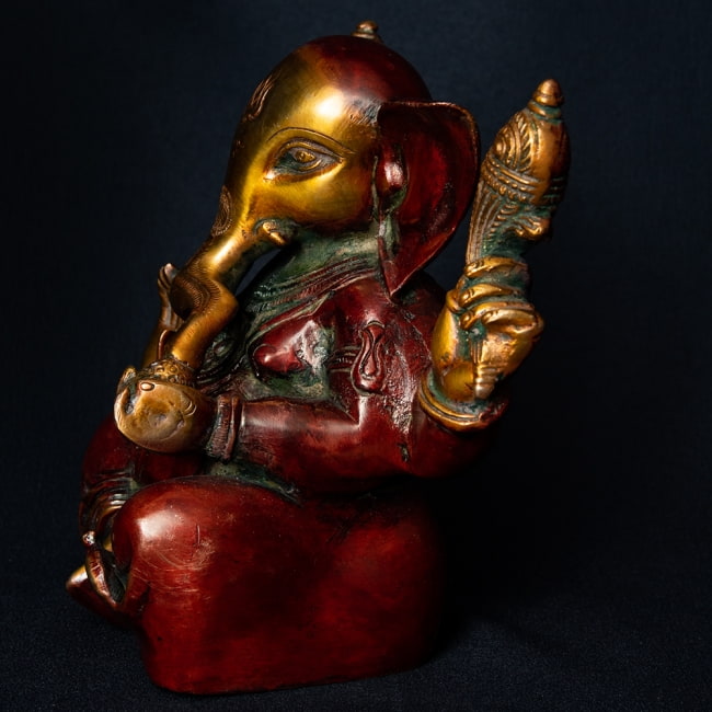 ガネーシャ ブロンズ製 - 16cm の通販[送料無料] - TIRAKITA.COM