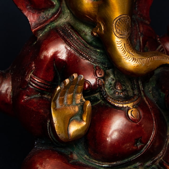 ガネーシャ ブロンズ製 - 16cm の通販[送料無料] - TIRAKITA.COM