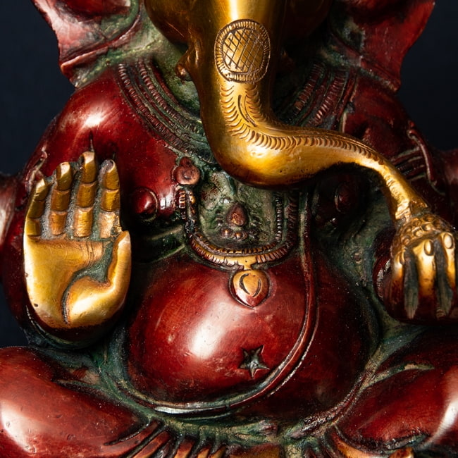 ガネーシャ ブロンズ製 - 16cm の通販[送料無料] - TIRAKITA.COM