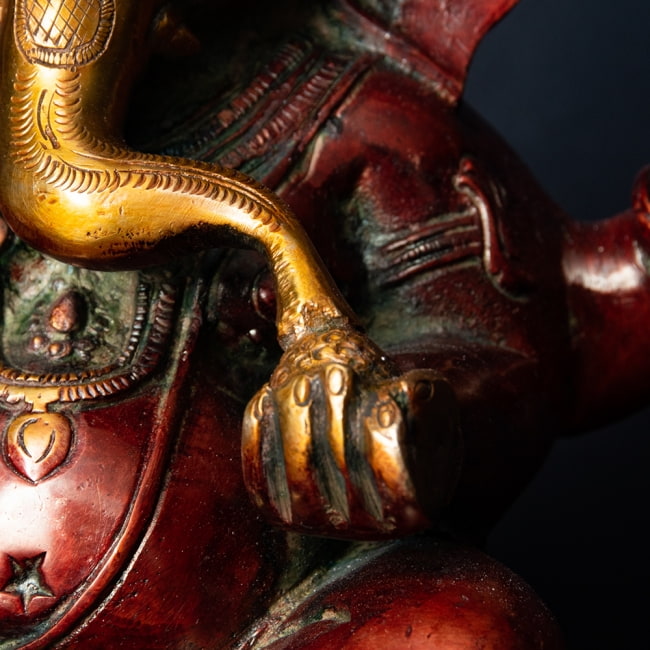 ガネーシャ ブロンズ製 - 16cm の通販[送料無料] - TIRAKITA.COM