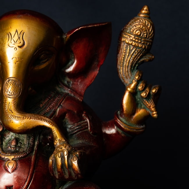 ガネーシャ ブロンズ製 - 16cm の通販[送料無料] - TIRAKITA.COM