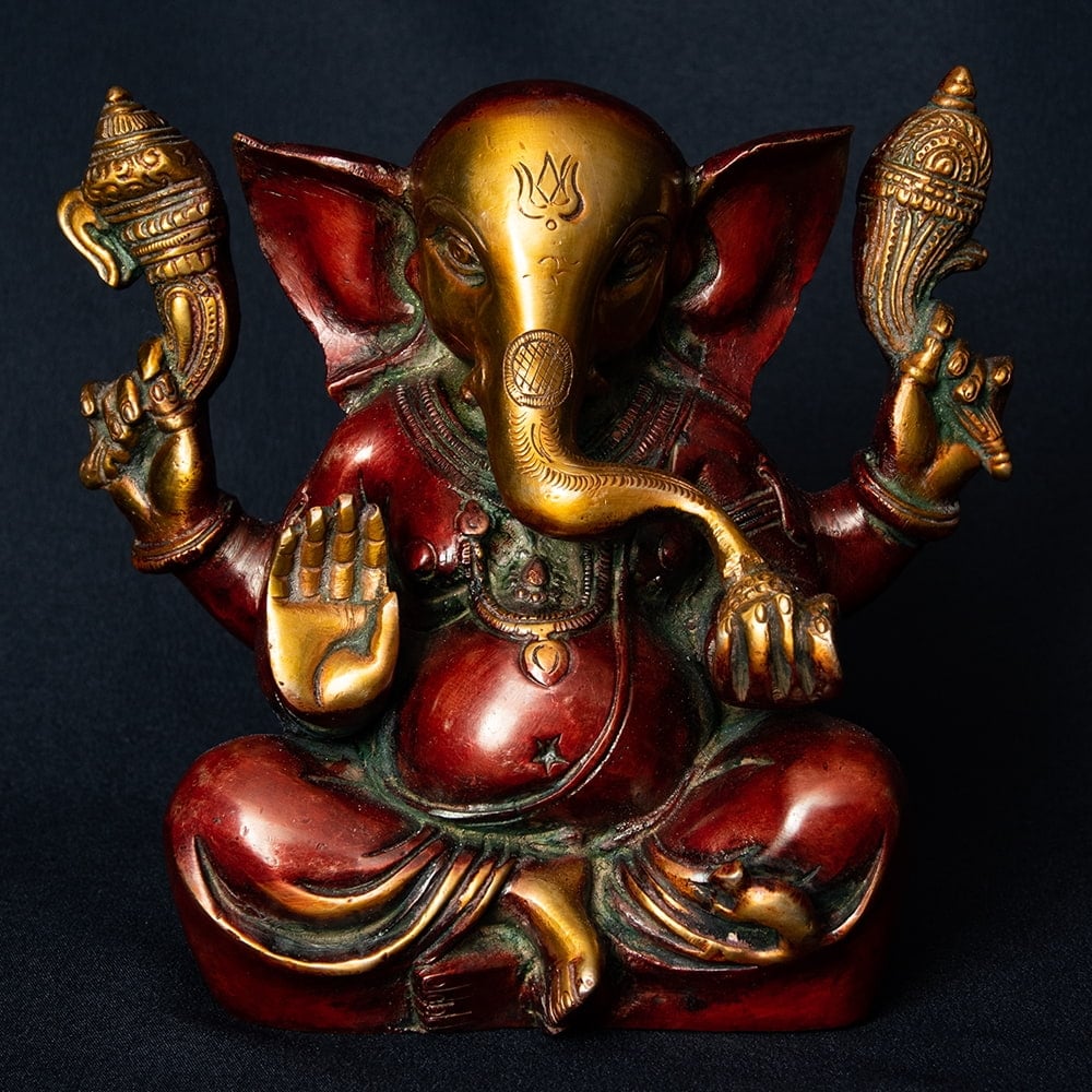 ブロンズ ガネーシャ像 約15cm 古代？ ブロンズ ガネーシャ像 約15cm 古代？ Amazon.co.jp: Top