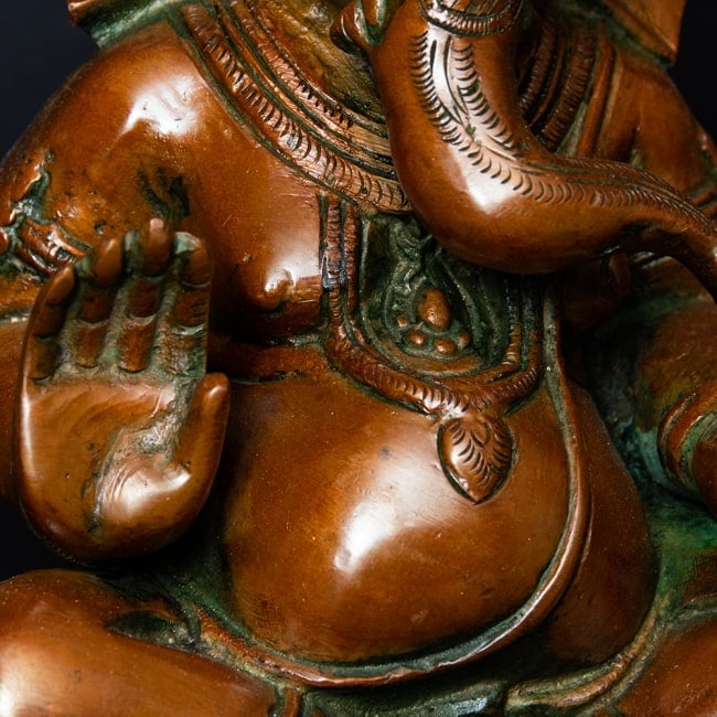 ガネーシャ ブロンズ製 - 20cm の通販[送料無料] - TIRAKITA.COM