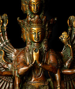 十一面千手千眼観音菩薩（サハスラブジャ） - 36cm - サブ2