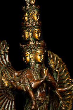 十一面千手千眼観音菩薩（サハスラブジャ） - 36cm - サブ5