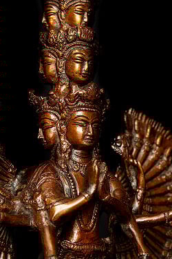 十一面千手千眼観音菩薩（サハスラブジャ） - 36cm - サブ5