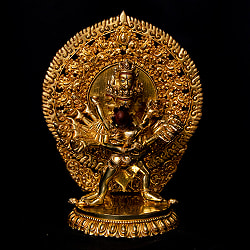 大悲空智金剛（ヘーヴァジュラ） 銅造鍍金仕上げ - 30cm - サブ2