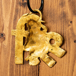 〔壁掛けタイプ〕インドの神様ウォールハンギング - 太鼓ガネーシャ - 11cm - サブ5