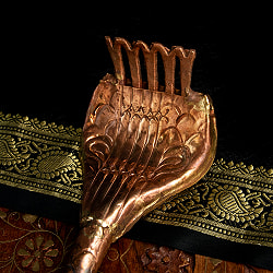 聖なる蛇 ナーガ 銅製 18.5cm - サブ4