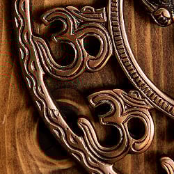 〔壁掛けタイプ〕インドの神様ウォールハンギング オーン・ハヌマーン 23cm - サブ4