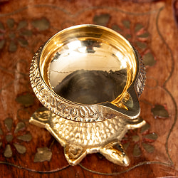 台座付き ディア・オイルランプ 直径約5cm 高さ約4.5cm - サブ2