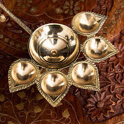 5口のオイルランプ＆香立て - サブ2