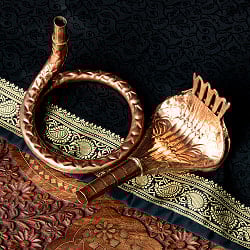 聖なる蛇 ナーガ 銅製 高さ：23cm程度 - サブ5