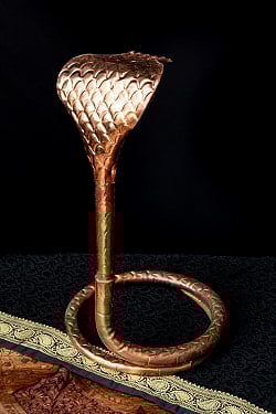 聖なる蛇 ナーガ 銅製 高さ：34cm程度 - サブ3