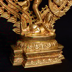 ブラス製 ダンシング・シヴァ　ナタラジ 約49.5cm - サブ5