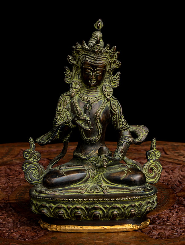 金剛薩た（ヴァジュラ・サットゥヴァ）の写真1枚目です。正面からの写真です金剛薩た,ヴァジュラ・サットゥヴァ,神像,サットヴァ