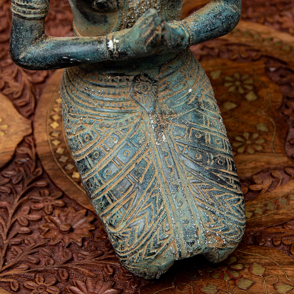 送料無料】 インドネシアの神様像 シータ 32cm バリ ラーマ 置物
