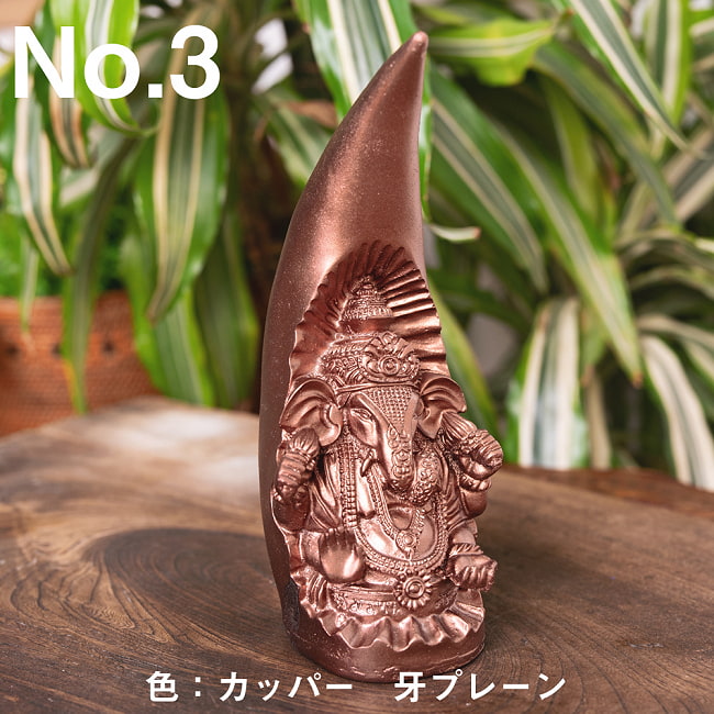 トゥースガネーシャ　カッパー色[20cm] 11 - 〔No.3〕色：カッパー　プレーンガネーシャ