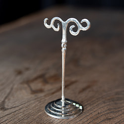 金属製のピアススタンド　シルバー - サブ2