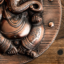 〔壁掛けタイプ〕チェイン・ガネーシャ 29cm インドの神様ウォールハンギング - サブ4