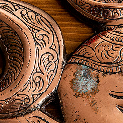 〔壁掛けタイプ〕オーン・ガネーシャ 31cm インドの神様ウォールハンギング - サブ4