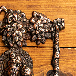 〔壁掛けタイプ〕ラーダ・クリシュナ 37cm インドの神様ウォールハンギング - サブ5