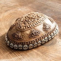 頭骨杯　カパラ [約17cm×13cm×6cm](TI-RSDL-1684)