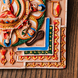 〔壁掛けタイプ〕立体曼荼羅 釈迦陀如来曼荼羅 [約11.7cm×11.7cm×2cm] - サブ5