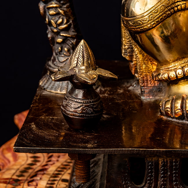 1点物】ブラス製 アーチ ガネーシャ像 ネパール製 特大 高さ54cm 29kg