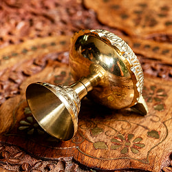 台座付き ディア・オイルランプ 直径約5.5cm 高さ約5.5cm - サブ3