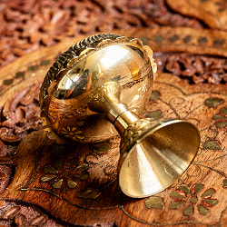 台座付き ディア・オイルランプ 直径約5.5cm 高さ約5.5cm - サブ4