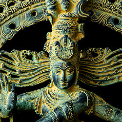 【1点もの】ダンシング・シヴァ アンティーク仕上げ 60cm - サブ2