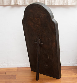 アクショービャ - 阿しゅく如来 108尊の木板【木製 一点物 高さ:91cm】 - サブ4