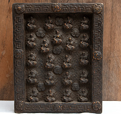 21ターラの仏像【木製 一点物 高さ:35cm 1500g】  - サブ4