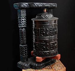 壁掛けマニ車 - 特大サイズ【38cm 2600g・訳あり】 - サブ2