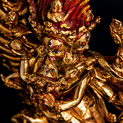 チャクラサンバラ（勝楽金剛） 銅造り鍍金仕立て 23cm - サブ4